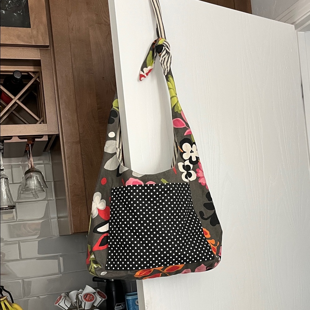 Boho cloth material bag/purse